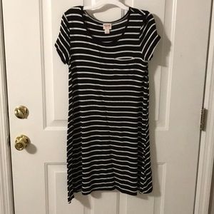 Striped T-shirt Dress